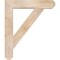 Ekena Millwork Traditional Craftsman Smooth Bracket, Douglas Fir, 3 1/2"W x 22"D x 26"H BKT04X22X26TRA04SDF - alternate 2